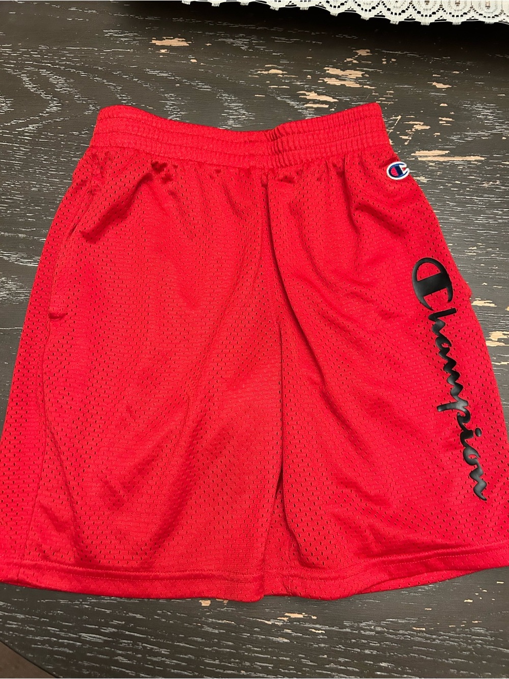 Kids Champion shorts, size Medium. In excellent shape.